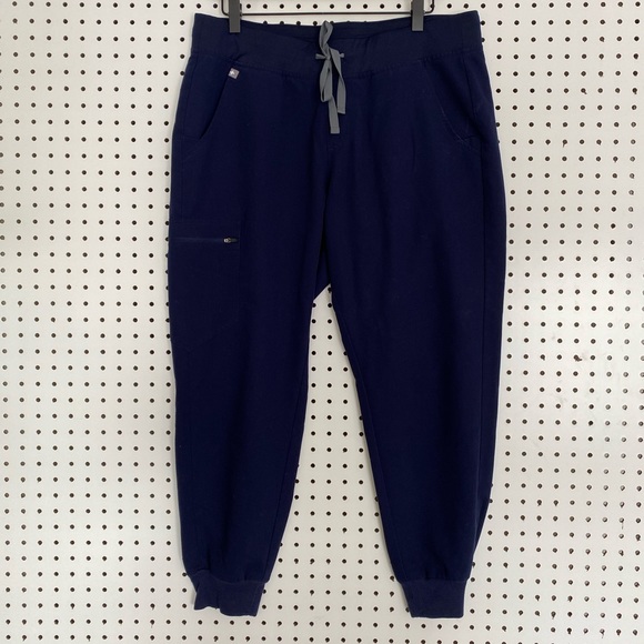 Figs Technical Collection pants only in navy large petite - Picture 2 of 10